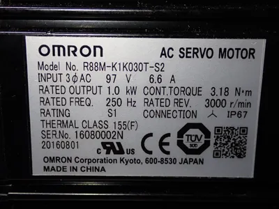 USED OMRON R88MK1K030TS2