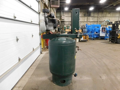 Used EMSE 3S0X3T120V Tank Mounted Air Compressors Ohio US | Equipment Recovery Corp. #1331283