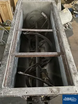 USED Gruendler Crusher & Pulverizer Co 15 Cu Ft Gruendler Ribbon Blender, C/S,