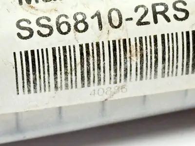 SS6810-2RS | Stainless Steel Ball Bearings 35mm Dia 16mm Bore 9mm Width LOT OF 10 - New Other