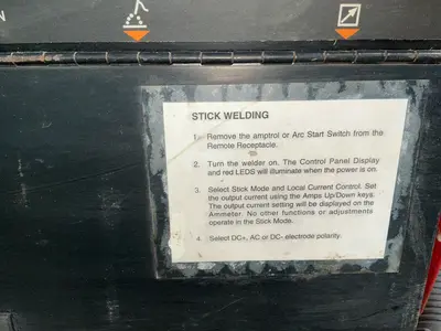 Used LINCOLN ELECTRIC SQUARE WAVE TIG 255 Arc Welders Ohio US | HGR 24 #1513563