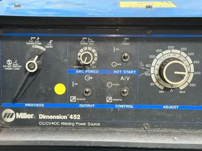 Used MILLER DIMENSION 452 Mig Welders Ohio US | HGR 24 #1503650