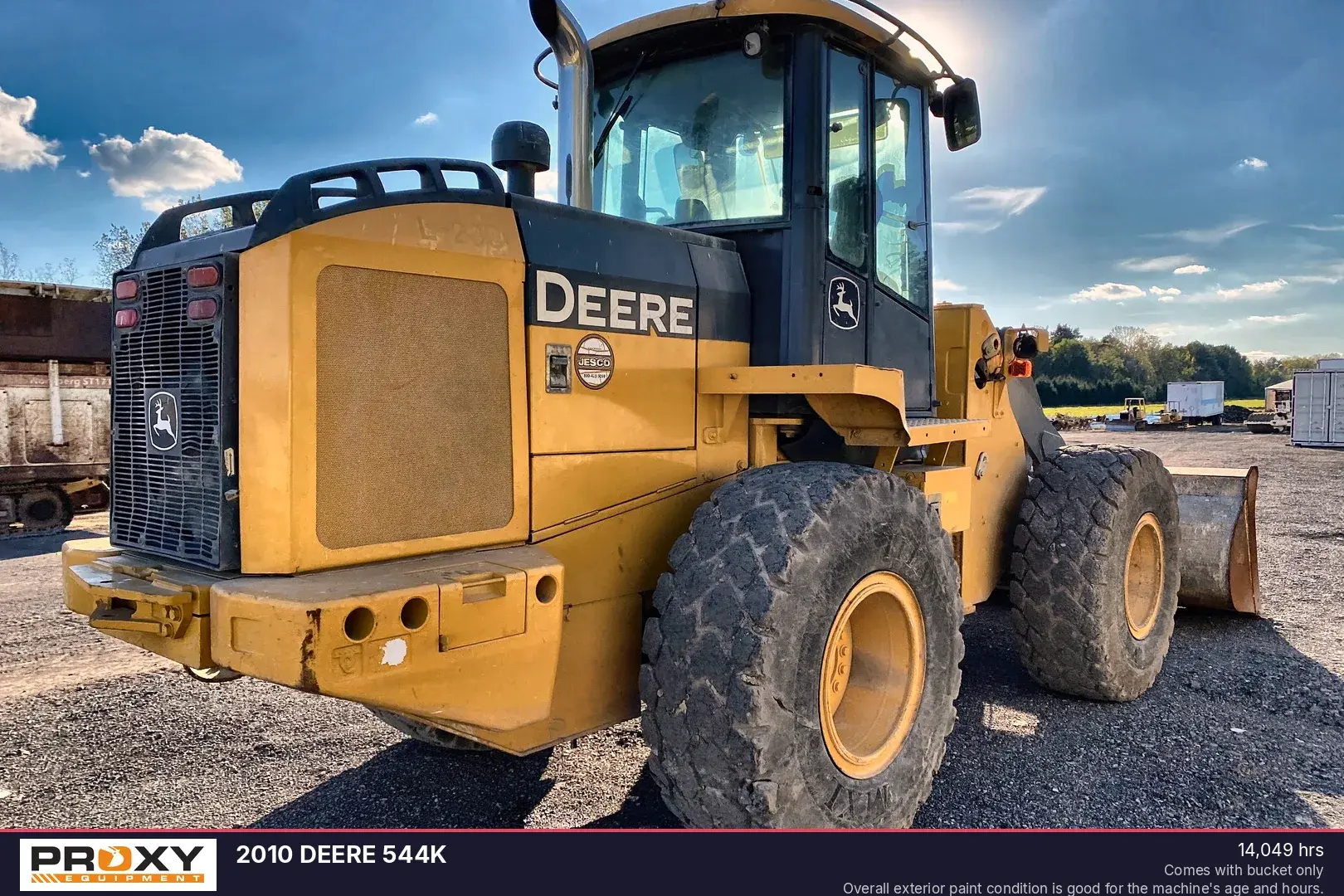 Used 2010 DEERE 544K Wheel Loaders New York US | Proxy Equipment #1378041
