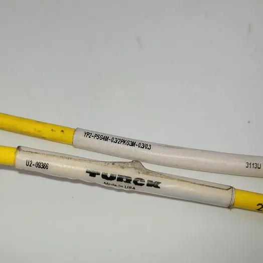 Used TURCK TURCK U2-09366 - YP2-PSG4M-0.3/2PKG3M-0.3/0.3 SPLITTER Cable & Wire | ND Industrial Surplus #1220535