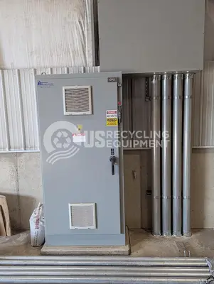 USED 2022 AMERICAN PULVERIZER PRE-SHREDDER/CONVEYOR SYSTEM