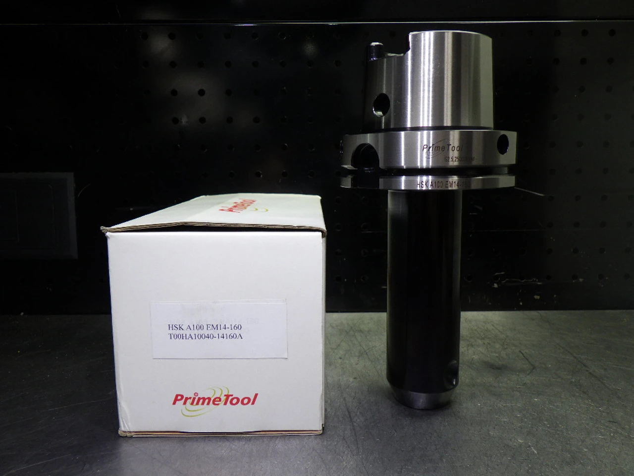 Prime HSK100A 14mm Endmill Tool Holder 160mm Pro T00HA10040-14160A (LOC1813C)