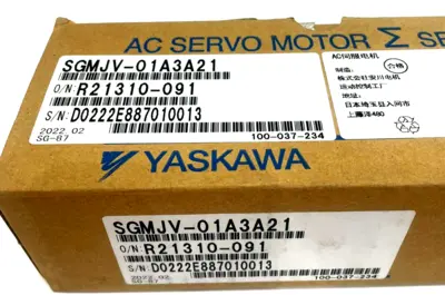 NEW YASKWA SGMJV-01A3A21 AC SERVO MOTOR SGMJV01A3A21