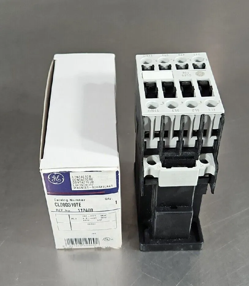 GE CL00D310TE CONTACTOR. Loc 4E-11