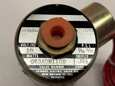 New | in-Stock SKINNER Q53ADB1100 Solenoid Valves Ohio US | Surplus Asset Holdings #1246198