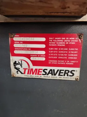 Used TIMESAVERS 3131-13-044 Deburring Machines Georgia US | The Equipment Hub #1285424