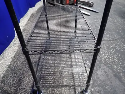 Uline 4 @ 17" X 35" Wire Storage Rack