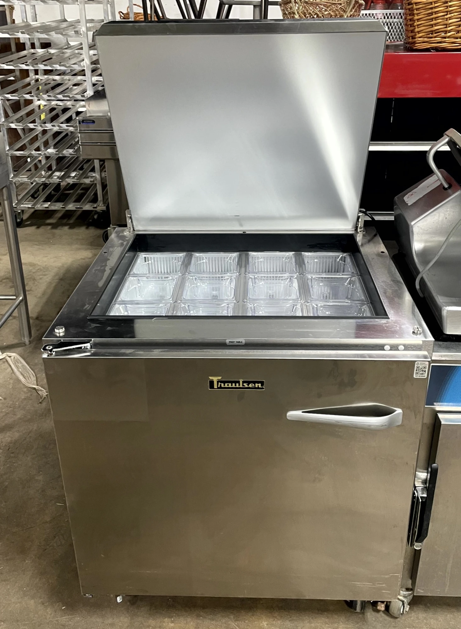 72-0379 Traulsen Self Contained Prep Table Cooler