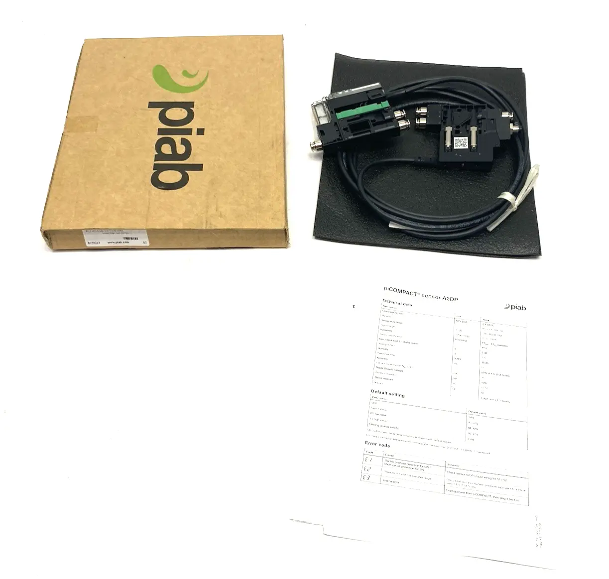 USED PIAB PICOMPACT® VACUUM GENERATOR 9923524