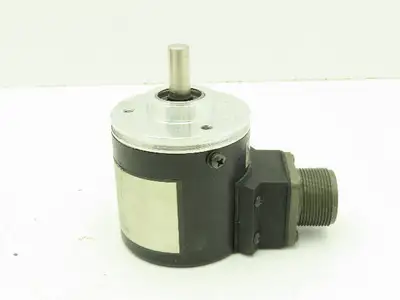 DRC Dynamics Research 25-S111-B16-1000T000 Rotary Encoder 3/8" Shaft 10-Pin