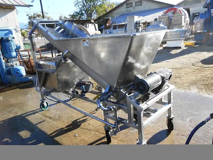 Conveyor, Screw, 10" x 7', S/st, Dbl, Incline, #S742038