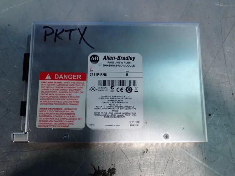 Used 2009 ALLENBRADLEY 2711PRN6 Automation Control (HMI) Ohio US | HGR 24 #903182