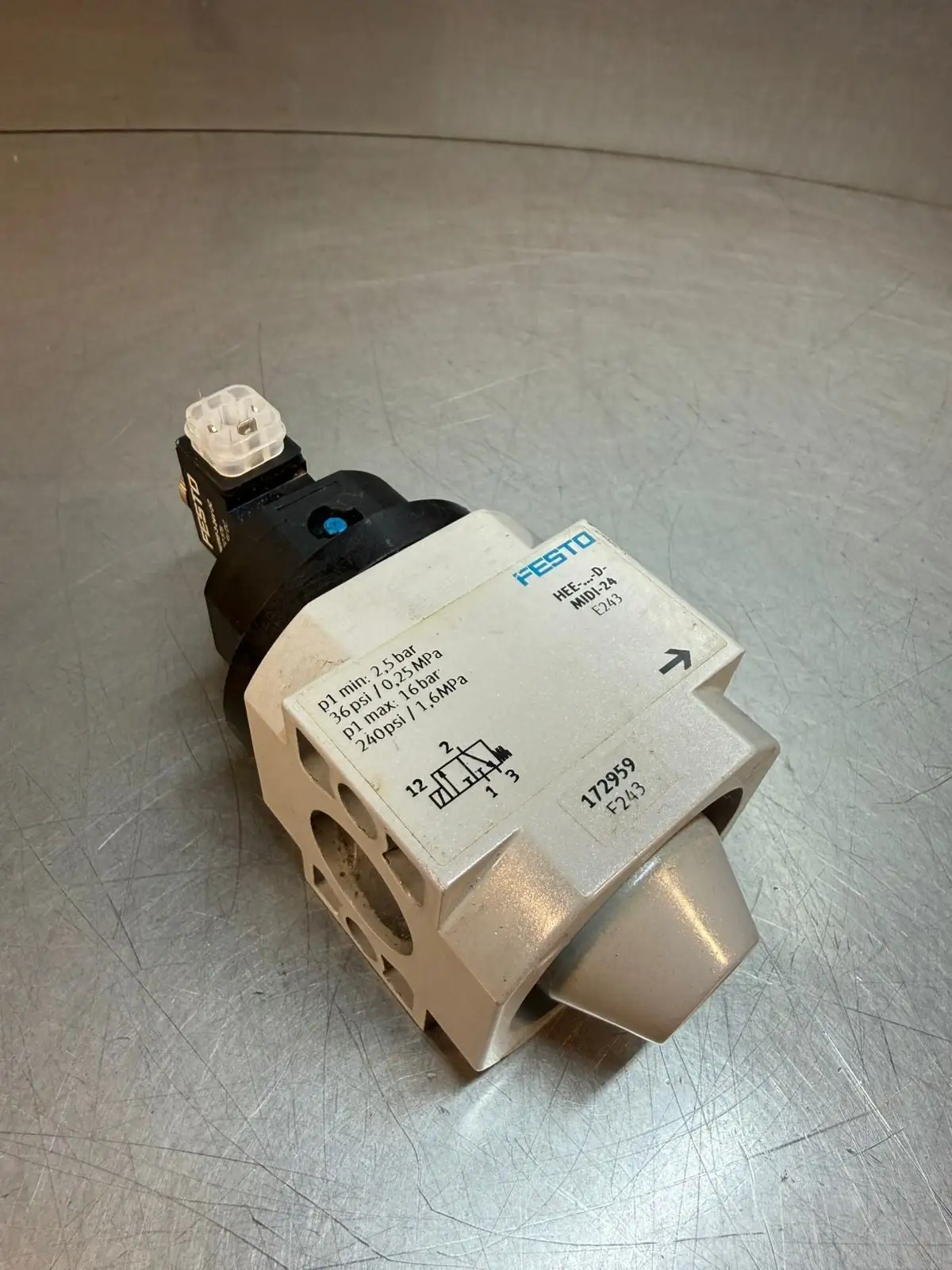 Festo HEE-D-MIDI-24 172959 Electrically-Actuated on-off Valve (9.3.5)
