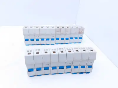 Ferraz-Shawmut US3J3 UltraSafe Fuse Holder 3 Pole 30A 600V Lot Of 7