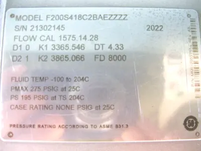 USED Micro Motion F200S418C2BAEZZZ