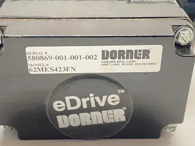 Used Dorner Gear Motor 1/4HP 1700RPM 1.2-1.3/.65A 208-230/460V Gearmotors Michigan US | Maverick Industrial Sales #1394824