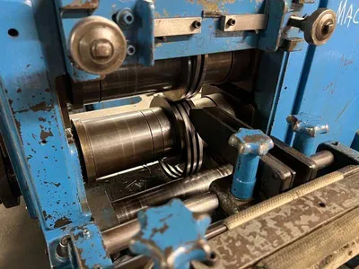 1969 STANAT 8" x 3" s-190 RING SLITTING LINE (14536) SLITTING LINES | Machinery International LLC (53)