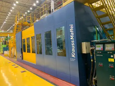 USED 2014 KRAUSS MAFFEI 3200-24500MX  BUMPER MACHINE