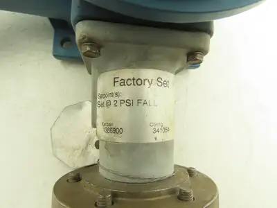United Electric J120-184 Pressure Switch 2-50PSI 480VAC 1/2"NPT