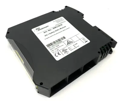 USED BIHL+WIEDEMANN ASI SAFETY OUTPUT MODULE 19226