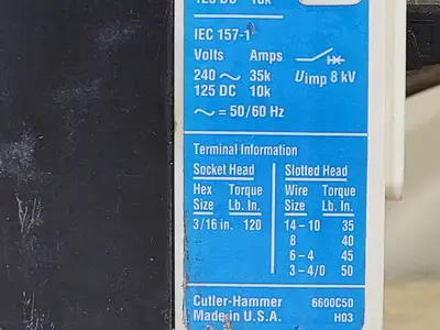 USED CUTLER-HAMMER FD1020