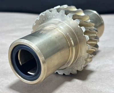NEW NO BRANDING- Worm Gear Shaft For Pump/Worm Gearbox Brass || WARRANTY 🇺🇸