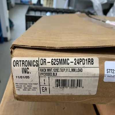 NEW Ortronics Inc. OR-625MMC-24PD1RB