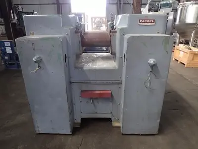 Farrel HF 8x16 Rubber Lab Mill