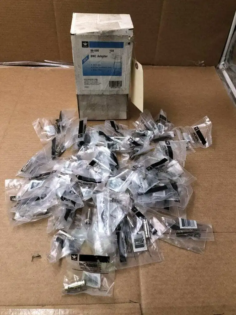 Ideal 86-590 BNC Adapter Jack to Jack 50 ohm IA3668-NIB of 50