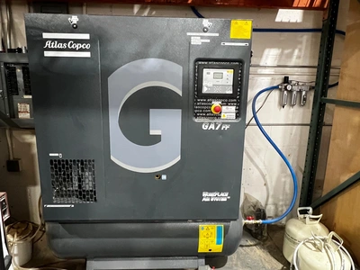 2022 ATLAS COPCO GA 7 FF Rotary Screw & Sliding Vane Air Compressors | Complete Cutting Solutions (1)