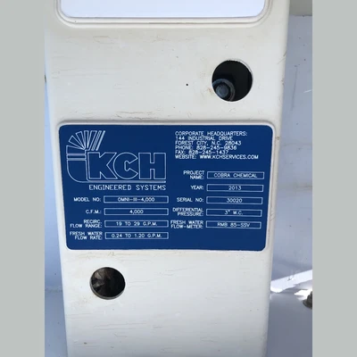 KCH Engineering Systems OMNI Series III Scrubber