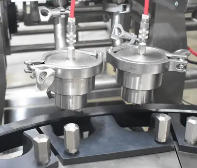 USED 2018 Modern Packaging Inc DR Rotary Filling and Sealer