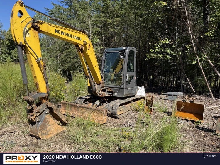 Used 2020 New Holland E60C Excavators North Carolina US | Proxy Equipment #1486959
