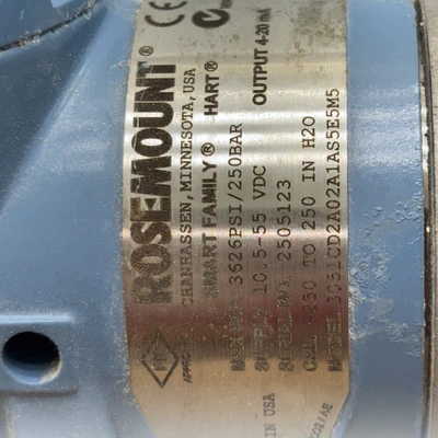 Used Rosemount 3051CD2A02A1AS5E5M5 Test Equipment - Other Indiana US | J&J Industrial Supply #1285250