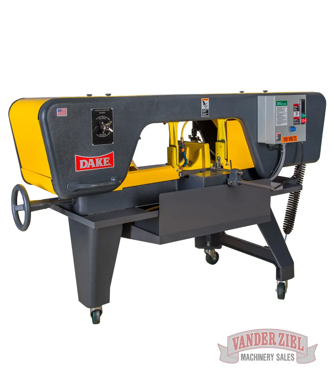 New | in-Stock DAKE JH10W1 Horizontal Band Saws Michigan US | Vander Ziel Machinery Sales #480274