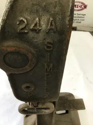 Antique SIMPLEX N 24A Railroad Jack 202952