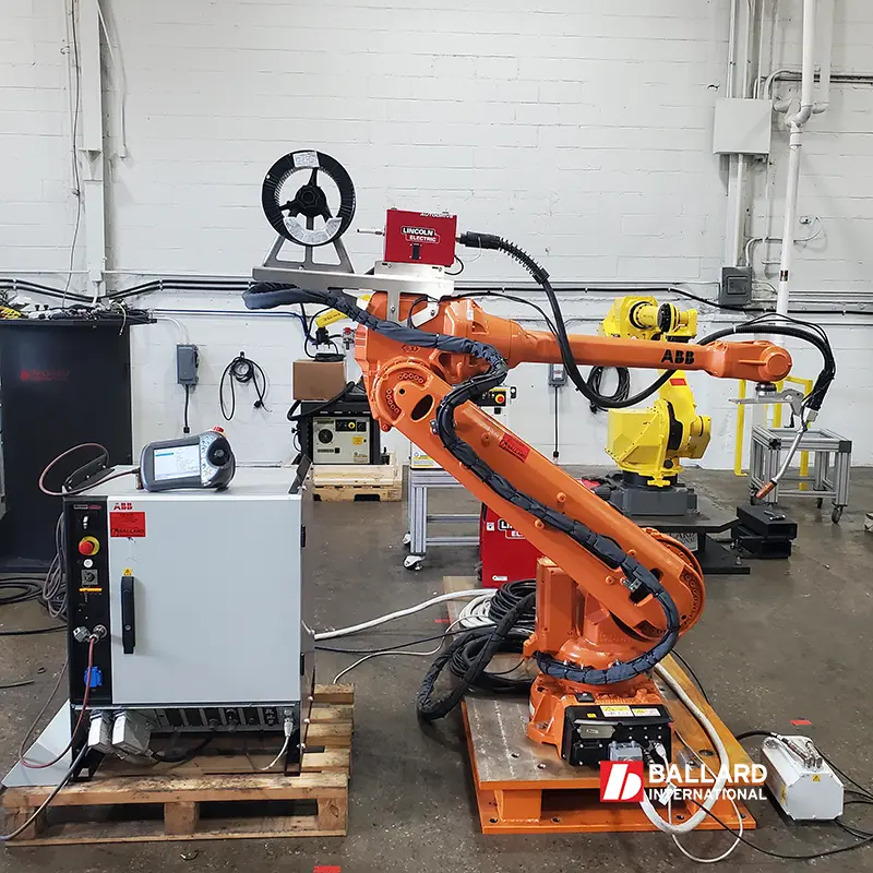 ABB IRB 4600-20/2.5 Welding Robot w/ IRC5 Controller & Lincoln R450 Weld Package