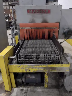 #21982, 20" W X 8" H MANOR MODEL #JS-552M-B20 STAINLESS STEEL BELT CONVEYOR WASHER: STOCK #21982