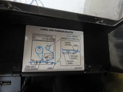 CTM 3600A-S84-EX High Speed Label Applicator SATO Thermal Printer Slide Stand
