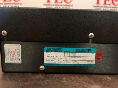Electro-Craft PDM-30 Power Supply Module 120/240VAC, 50/60 Hz