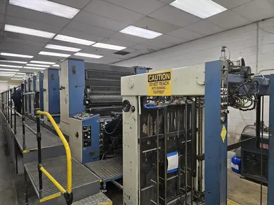 1997 KBA104  Press 6/1 Perfector + Coater
