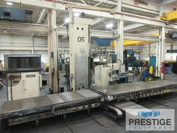Used 1989 GIDDINGS & LEWIS G60-T Horizontal Table Type Boring Mills New York US | Prestige Equipment #1336248