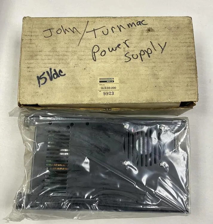 New | in-Stock SOLA GLS-03-200 Miscellaneous Equipment (Electrical & Power) | Surplus Asset Holdings #1188340
