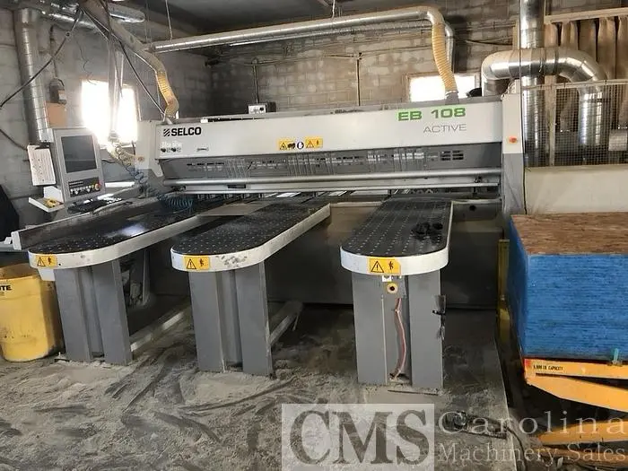 Used 2007 SELCO EB 108 FRONT LOADING PANEL SAW Woodworking Panel Saws | CAROLINA MACHINERY SALES #420933