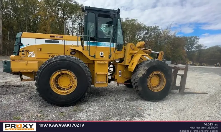 Used 1997 KAWASAKI 70Z IV Wheel Loaders Pennsylvania US | Proxy Equipment #1378618