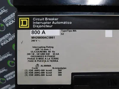 USED SQUARE D MH26800AC5861